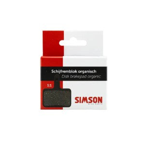 Load image into Gallery viewer, Simson schijfremblok organisch shimano tektro per set
