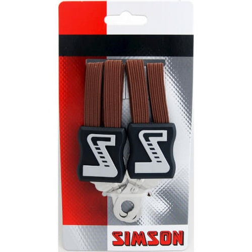 Load image into Gallery viewer, Snelbinder Trio Simson met 3 binders - bruin
