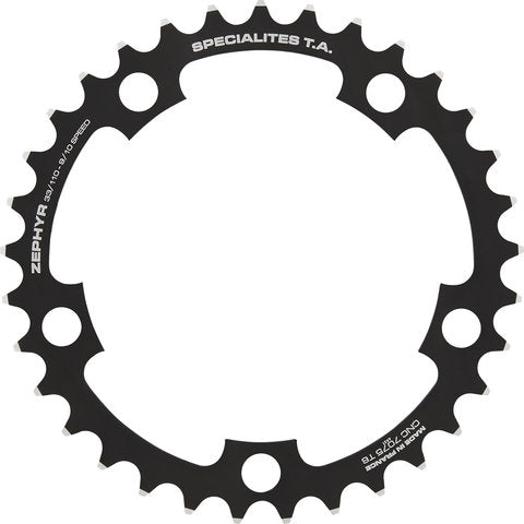 Load image into Gallery viewer, Ta zephyr chainring, 5-arm, inner, 110 mm bcd
