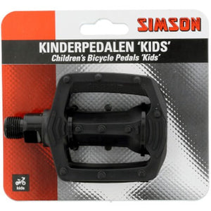 pedalen set Basic 9 16 inch zwart