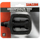 pedalen set Basic 9 16 inch zwart