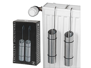 Excellent houseware waterverdampingsbakje rvs set a 2st. 20x5cm<br>
