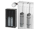 Excellent houseware waterverdampingsbakje rvs set a 2st. 20x5cm<br>