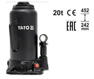 Yato hydraulische zuigerhendel sł. 20t 242-452mm.