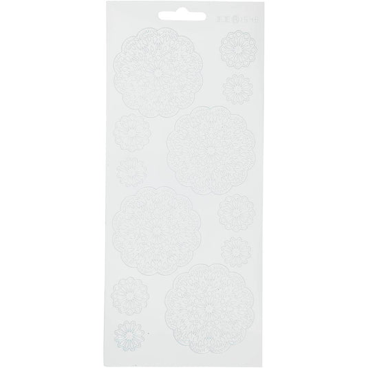 Https: www.cchobby.nl stickers-bloemen-vel-10x23-cm-wit-1-vel