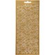 Stickers, duiven, vel 10x23 cm, goud, 1 vel