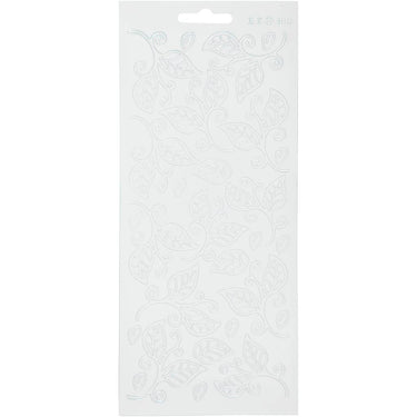 Http: www.cchobby.nl stickers-bladeren-vel-10x23-cm-wit-1-vel