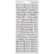 Stickers, onnea aidille, vel 10x23 cm, zilver, 1 vel