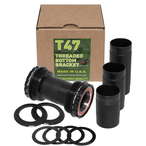 Wheels manufacturing wheels mfg - trapas t47 outboard bb30 acb zwart