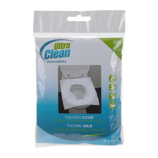 Ultra clean toiletbril dekje doos van 10 stuks