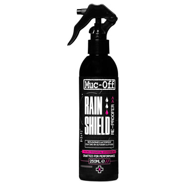 Muc-off rain shield re-roofer motor fiets kleding waterdichte coating 250ml spray - 20506