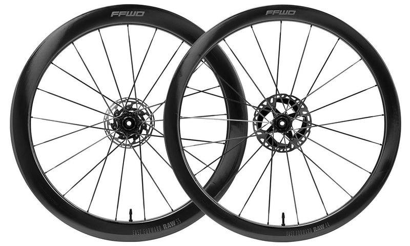 Load image into Gallery viewer, Sram ffwd wielset raw 55 44 comboset ceramicspeed glanzend zwart xdr - 170756

