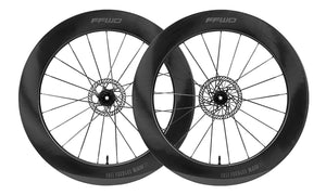 Sram ffwd wielset raw77 fcc 77mm 2:1 ceramicspeed 12sp xdr glanzend zwart