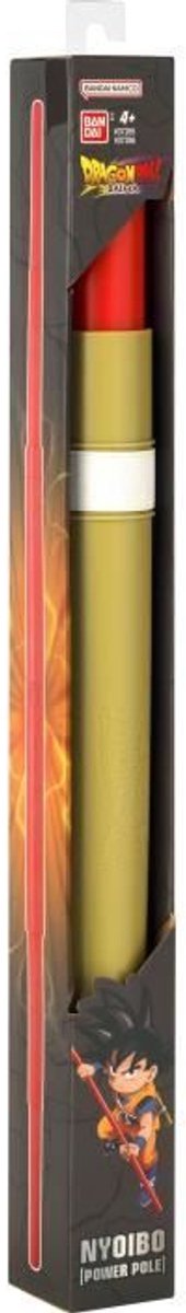 Bandai - dragon ball daima - magic staff 120 cm - nyoibo power pole dragon ball daima - officieel gelicentieerde dragon ball - manga role play costume accessory - speelgoed voor kinderen van 4 jaar en + - 37266