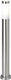 Brilliant chorus - buitenlamp - sokkel - ip44 - e27 max 1x40w - chroom
