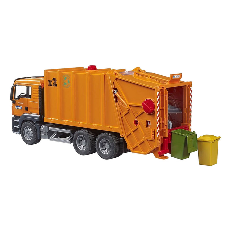 Load image into Gallery viewer, Bruder de man vuilniswagen 1:16 van
