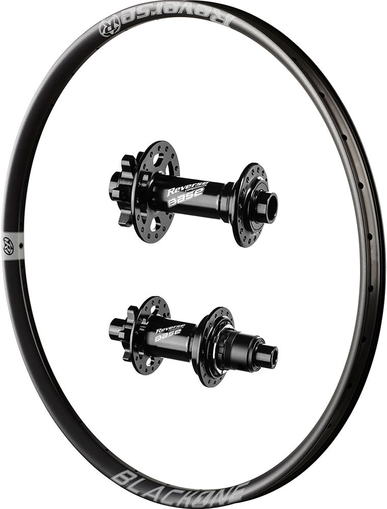 Load image into Gallery viewer, Reverse components black one 29 boost tubeless wheelset
