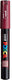 Posca uni verfmarker 1mc wijnrood - conische punt - 1 mm