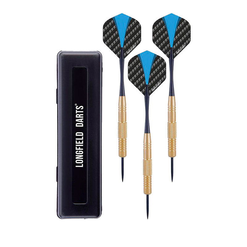 Load image into Gallery viewer, Longfield dartset brass 22gr in etui
