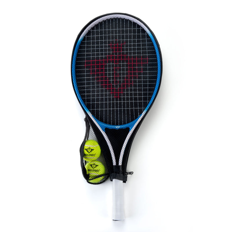 Load image into Gallery viewer, Tennisracket met Hoes en 2 Ballen Blauw
