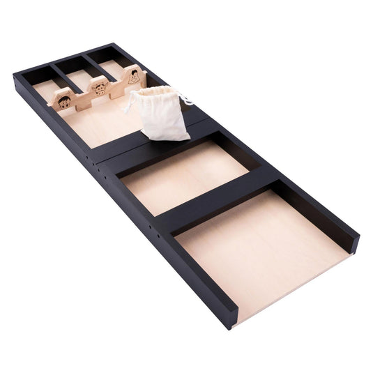 Houten kinder sjoelbak dieren, 80cm