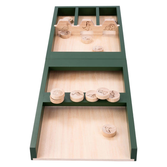 Houten kinder sjoelbak dino, 80cm