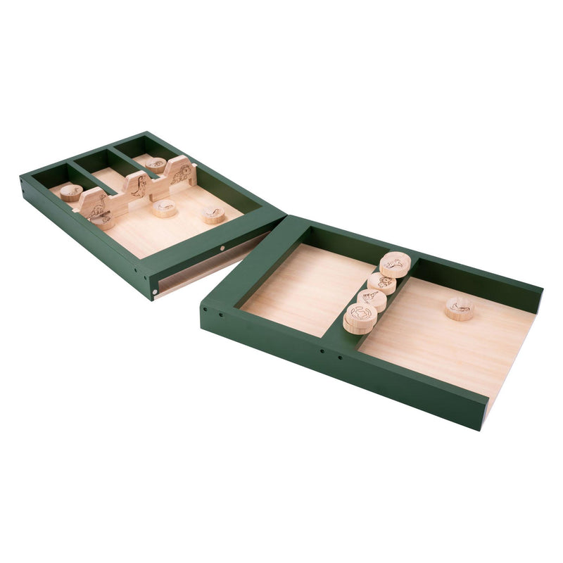 Load image into Gallery viewer, Houten kinder sjoelbak dino, 80cm
