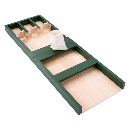 Houten kinder sjoelbak dino, 80cm