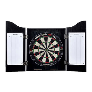 Engelhart houten cabinet met sisal dartbord incl. dartset