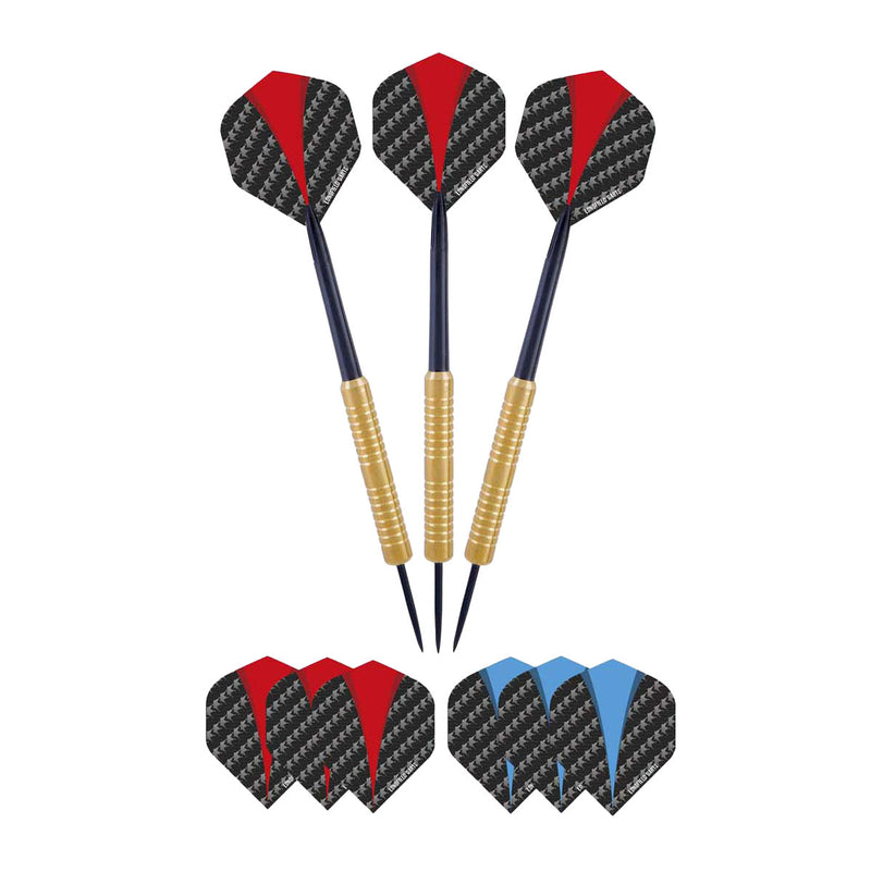 Load image into Gallery viewer, Abi houten cnet met sisal dartbord incl. dartset
