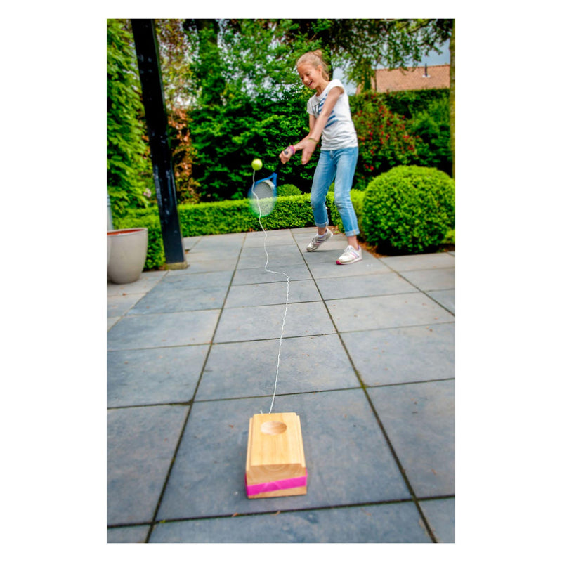 Load image into Gallery viewer, Tennistrainer luxe rubberhout
