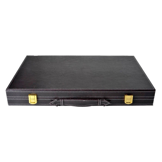 Engelhart backgammon 18 bruin en ivoor klassiek bordspel