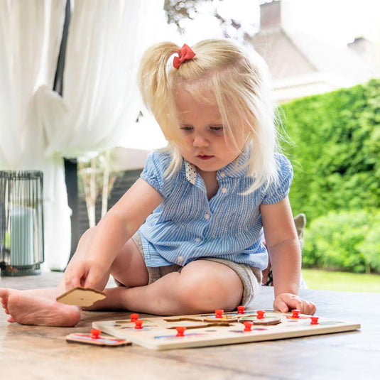 Engelhart noppenpuzzel voertuigen