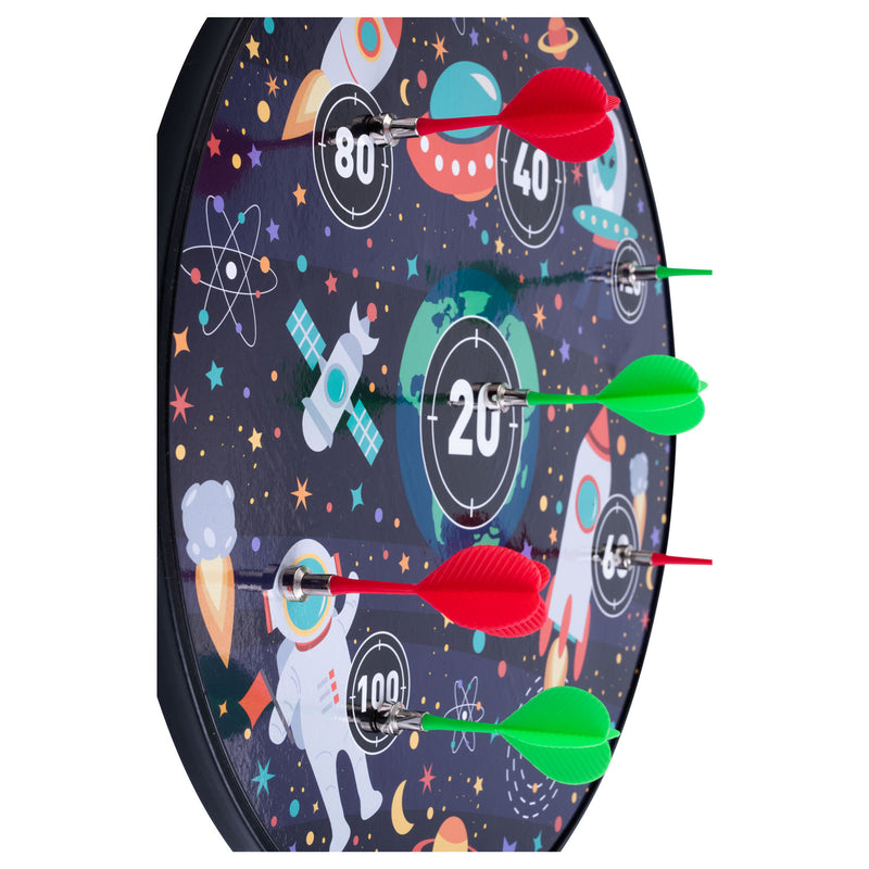 Load image into Gallery viewer, Engelhart magnetisch dartbord dubbelzijdig - ruimte
