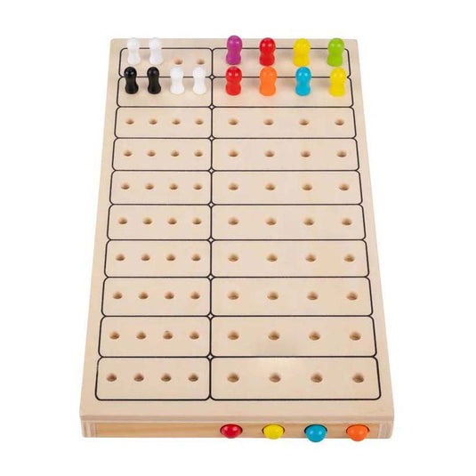 Houten geheime code spel