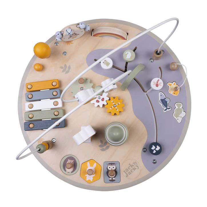 Load image into Gallery viewer, Houten activiteiten speeltafel jack jacky
