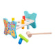 Houten hamerbank dieren