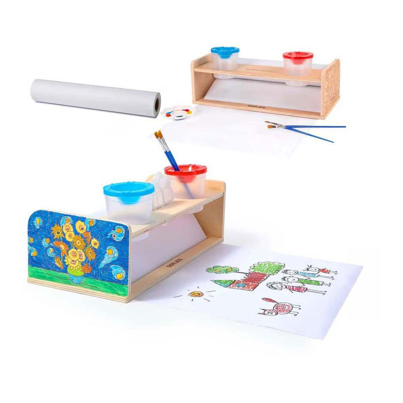 Load image into Gallery viewer, Dorjee papierrolhouder hout
