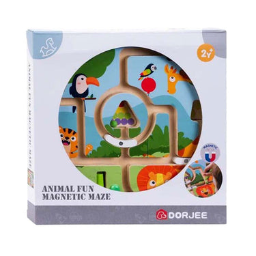 Dorjee magnetisch labyrinth dieren - 22x22cm