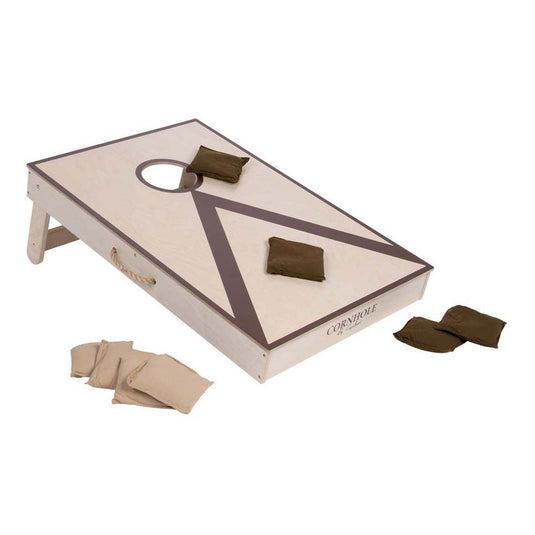 Engelhart cornhole – enkel bord – 90 x 60 cm – pine birchwood – inclusief 2 x 4 zakjes – outdoor gooispel behendigheidsspel –