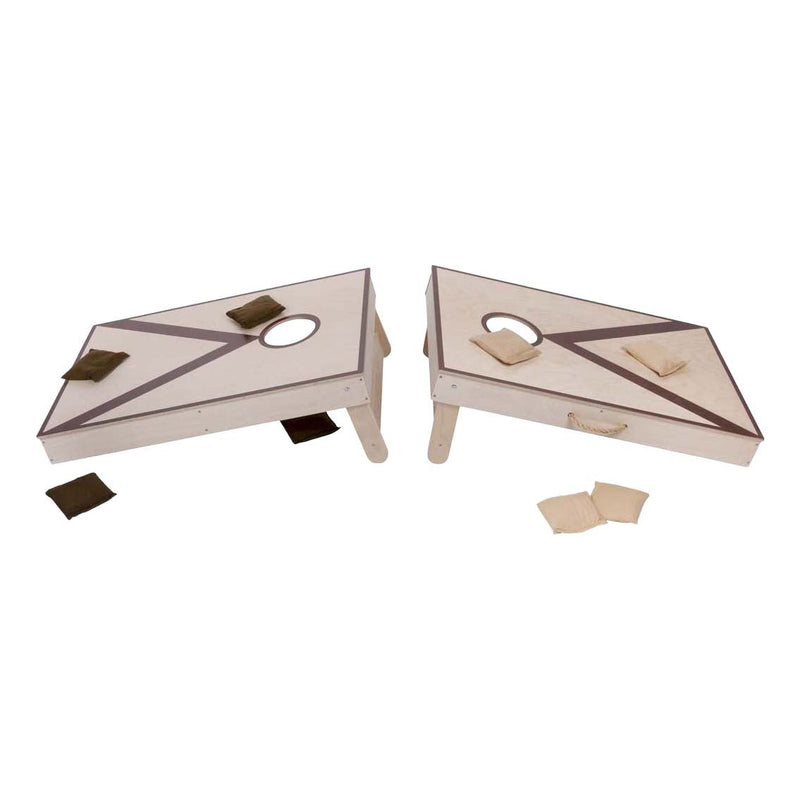 Load image into Gallery viewer, Engelhart cornhole – dubbel set – 90 x 60 cm – pine birchwood – inclusief 2 x 4 zakjes en draagtas – outdoor cornhole spel voor gezellig en competitief spel –

