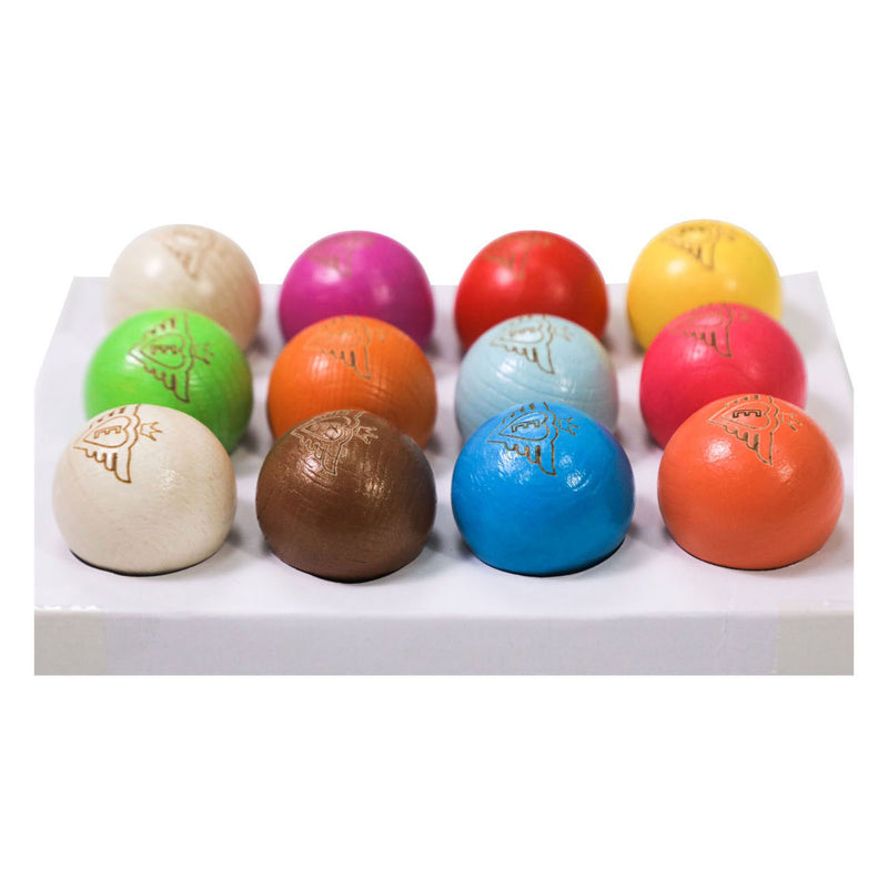 Load image into Gallery viewer, Jeu de boules buts 12 houten ballen - 30mm
