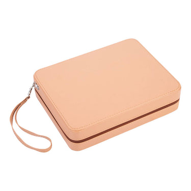 Engelhart backgammon reisspel met rits - beige