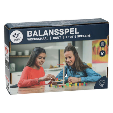 Longfield houten balans weegschaal spel