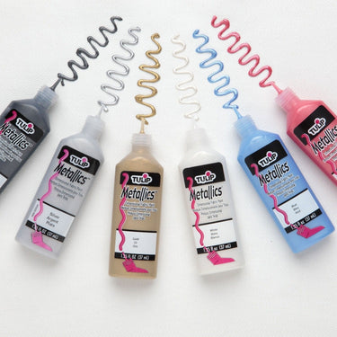 Tulip • 3d textielverf 37ml metallic 6st.