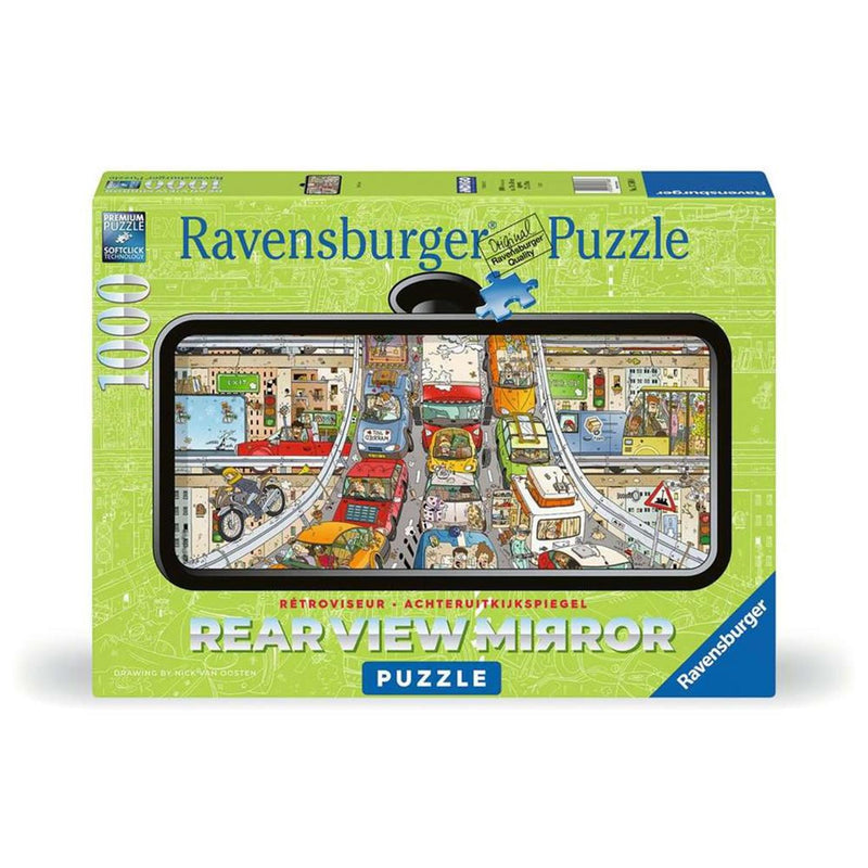 Load image into Gallery viewer, Ravensburger puzzel comic - verkeerschaos 1000st.
