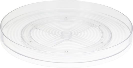 Excellent houseware opbergbak koelkast rond 29 cm transparant