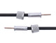 Elvedes kilometertellerkabel vdo 75cm - zwart