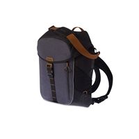 Basil Miles - bicycle backpack - 17 liters - black/grey