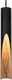 Eglo barbotto hanglamp - gu10 - ø 6 cm - zwart bruin - staal - fsc hout